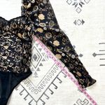 Free People Brunch Date Bodysuit in Black Combo Medium Photo 10