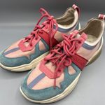 Coach  Womens Sneakers City Sole Runner Pink Blue‎ Colorblock Mesh Size 8.5 Photo 0