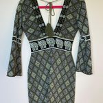 Torn By Ronny Kobo Ronny Kobo Oriana elephant jacquard knit mini dress size XS extra small Photo 11