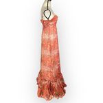 byTiMo Chiffon Strap Maxi Dress Women's XS Salmon Bright Field Sleeveless NWOT Pink Photo 5