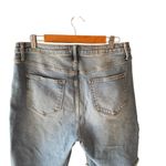 Driftwood - Bermuda Jean Shorts Floral Embroidered W14 L9 Photo 5