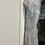 Ulla Johnson  Anja Ruffle Dress Porcelain Floral Print Ruffle Sleeve Dress size 4 Photo 5