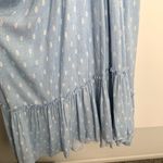 MISA Los Angeles Tassel Thale Maxi Dress Blue Womens Small Photo 12