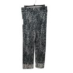 Fever Boudre Black White Crinkle Pleated Pull Photo 7