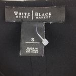 White House | Black Market  Black Sleeveless Button Up Back Top S Photo 11