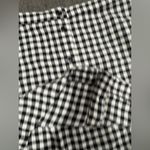 Topshop  Black and White Gingham Mini Skirt Photo 9