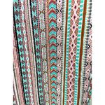 Westport  Tribal Print Cropped Pull-On Pants White Size 2X Coastal Boho Beach Photo 7