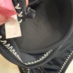 Victoria's Secret Black & Tan Crochet Two Piece Bikini Set Size 36DD Size Large Photo 5