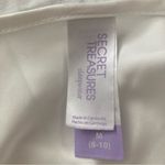 secret treasures Y2K  White Lace Slip Dress Size Medium Photo 3