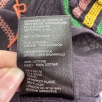 Urban Outfitters  Blouse Womens XS Boho Peasant‎ Top Tassel Multicolor Flowy Photo 4