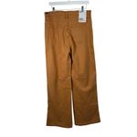 joe's jeans  Allana Wide Ankle Leg Pants Almond Brown High Rise NEW Womens Size 33 Photo 4