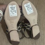 Tory Burch NEW   Lola Woven Slingback PATENT Sandal Size 7.5 NAVY Beige Jute Photo 9