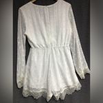 SheIn romper with lace ptp 18 waist13 sleeve is 25 an inseam is 3 inches Photo 1