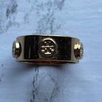 Tory Burch Gold Logo Ring Photo 0