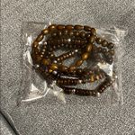 Handmade  wooden beads stretch bracelets Set of 5, NEW! Photo 4