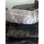 Andrew Marc  Silver  Puffer Jacket Full Zip Coat Size L Packable puffer Photo 1