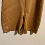 Aritzia NWT TNA TnaGLOSS™ Rhythm 7" Romper in Caramelized Brown- Size XS Photo 8