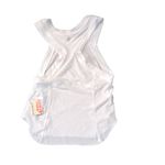 Free People Tempo Silver Lining White Tanks Size XS Photo 7