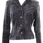 Jacqueline Ferrar Women’s Size 12 Steely Gray Textured Fully Lined Jacket • EUC Photo 12