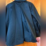 J.Jill Blazer Jacket Top Lantern Sleeve Peacock Blue Pleated Back NWT Medium Photo 14