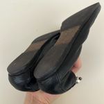 Lanvin Black Leather Ballerina Flats with Pearl Ankle Strap in Size 36 37 Photo 11