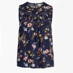 Hinge  Lace Trim Sleeveless Top | XS Photo 8