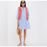 Tuckernuck New  Blue Stripe Royal Shirt Dress Size XL Photo 2