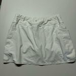 Athleta  Women’s White athletic active Tennis Pickleball Skort size medium EUC Photo 4