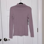 Black Tape_ NWT Black Tape Long Sleeve Mock Neck - Powder Purple Photo 1