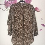 Xhilaration Cheetah Print Sheer Hi-Low Tunic Top Photo 2