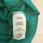 Gaze Flowy Long Sleeves Dress Lightweight Sweetheart Neckline Green Size XS NWT Photo 3