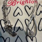 Brighton ‎ Chara Crystal Silver Pendant Necklace Photo 1
