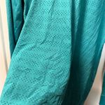 Zyia  Activewear‎ Teal Blue Green Mesh Long Sleeve T-Shirt Workout Lightweight L Photo 1