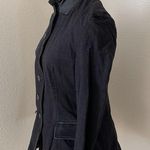 EUC Jakett New York Fitted Blazer Blazer Black Womens SZ S Mixed Medium Photo 2