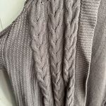 Old Navy brown open front cable knit cardigan size XL Photo 1