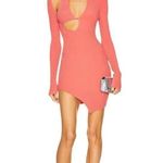 David Koma x FWRD Long Sleeve Mini Dress in Red Photo 0