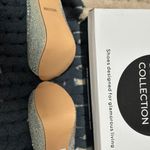 De Blossom Collection De Blossom Beautiful Glittery 4” Heels with Handbag Sz 7.5 Photo 9