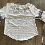 Akemi + Kin Anthropologie Women's Size S Embroidered Boho Blouse Top Cottagecore Photo 13