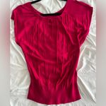 Vibrant Red Keyhole Dress Photo 1