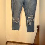Abercrombie & Fitch Abercrombie distressed ankle straight ultra high rise jeans size 6R 99% cotton Photo 5