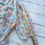 Old Navy * Floral Wrap Top - Size L Tie Closure Summer Cropped Ruffle Spring Photo 5