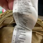 H&M  Gold Woven Clutch Bag With Gold Zipper And Magnetic‎ Closure Photo 6