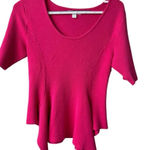 New York & Company Pink Short Sleeve Tee Photo 0