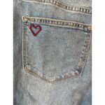 Driftwood Free People  Parker High Rise Barrel Love Notes Embroidery Jeans Sz 32 Photo 8