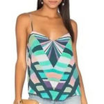 Mara Hoffman  Geometric Camisole Tank‎ size Small Photo 0