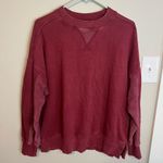 Aerie  Burgundy Sweater Photo 3