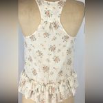 Aerie  Off-White Floral Tank Top Photo 1