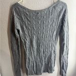Aeropostale  Gray Cable Knit Sweater Photo 1