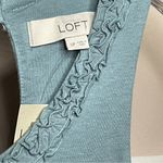 Ann Taylor Loft Dress Turq Women’s Small Petite Sleeveless Keyhole Back Tie NWT Photo 2