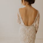 Casablanca Bridal Wedding Dress Style Ainsley White Size 12 Photo 3